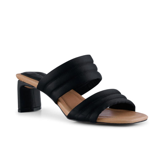 Women's Sylvi Mule In Black Satin